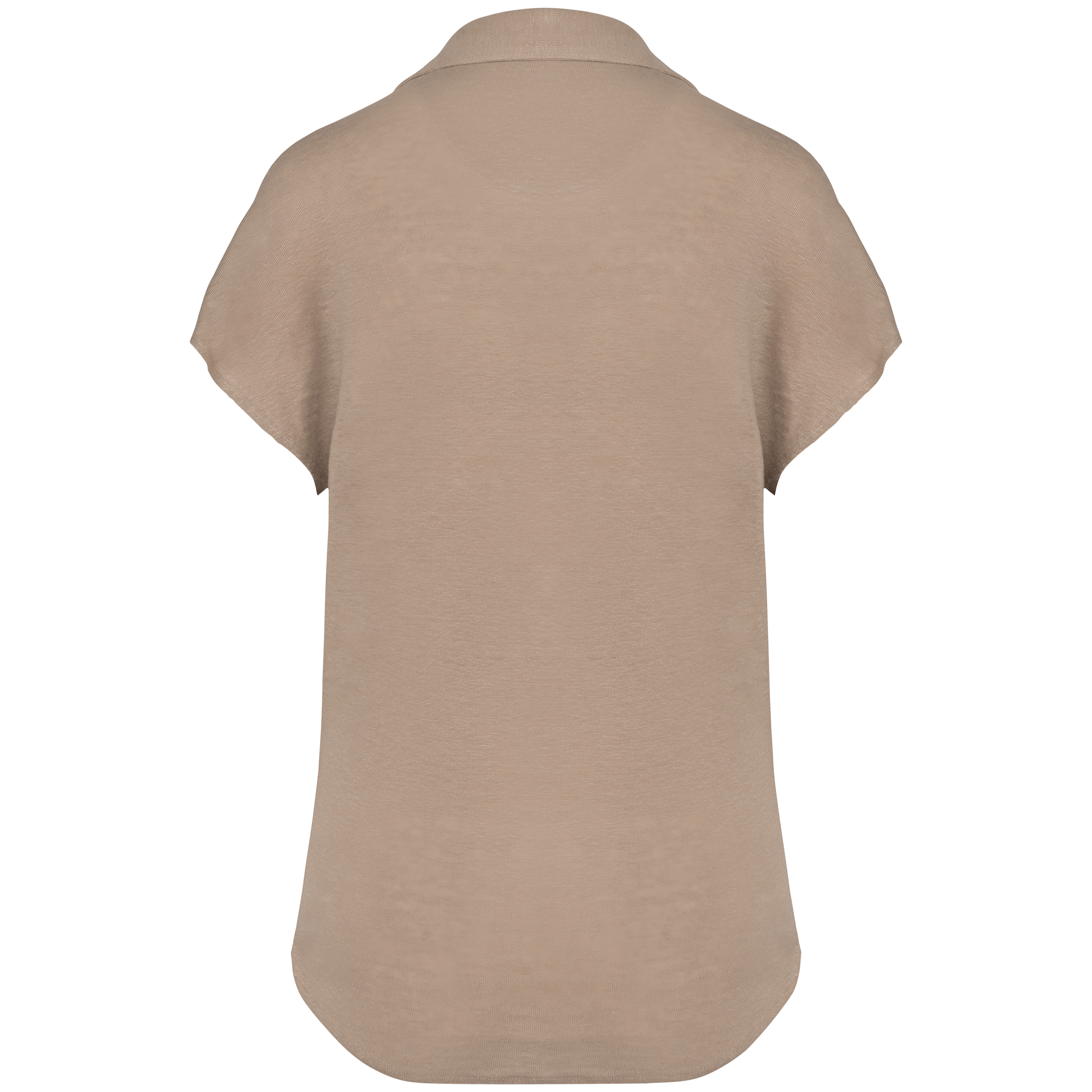 Polo de lino mujer