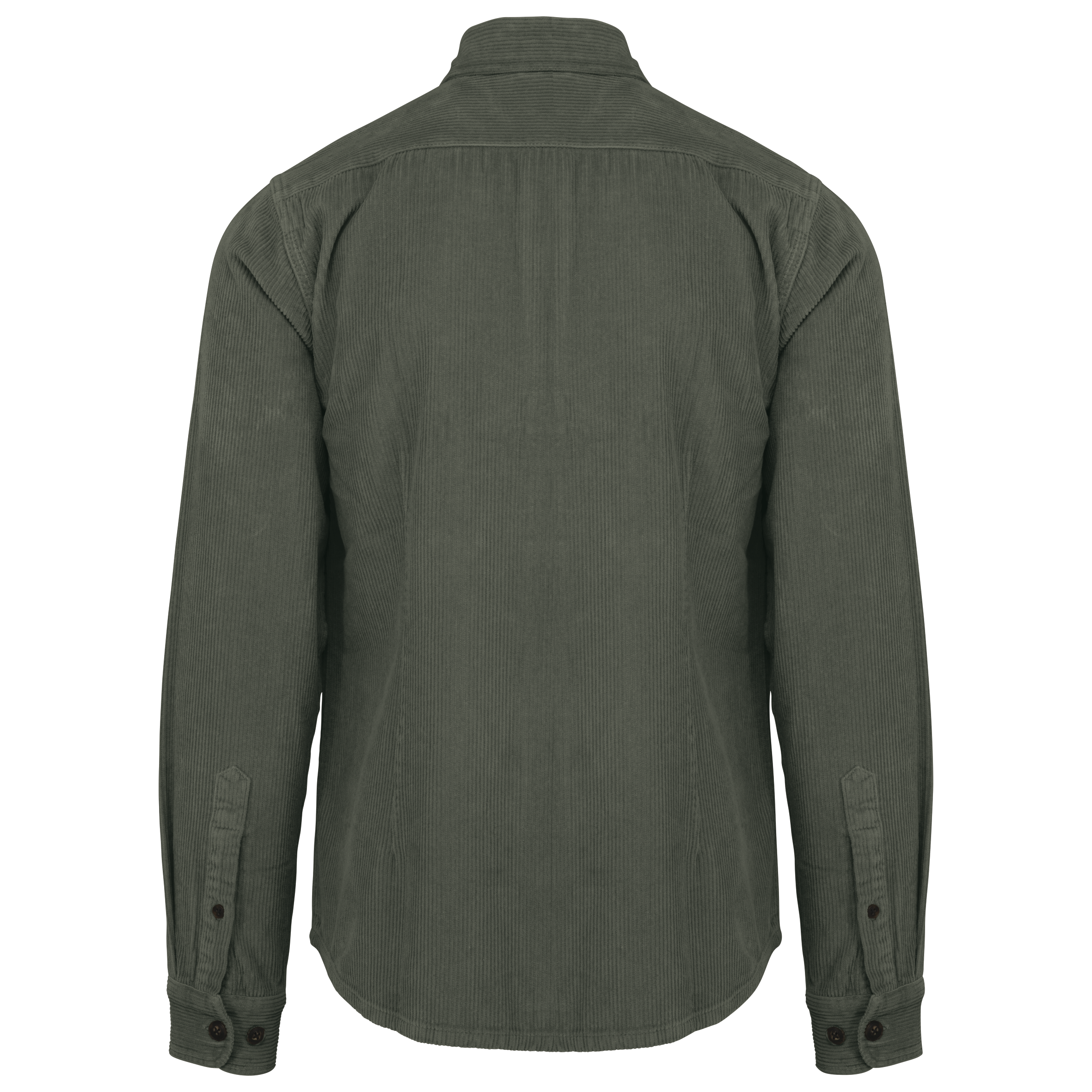 Sobrecamisa ecorresponsable efecto lavado de pana hombre