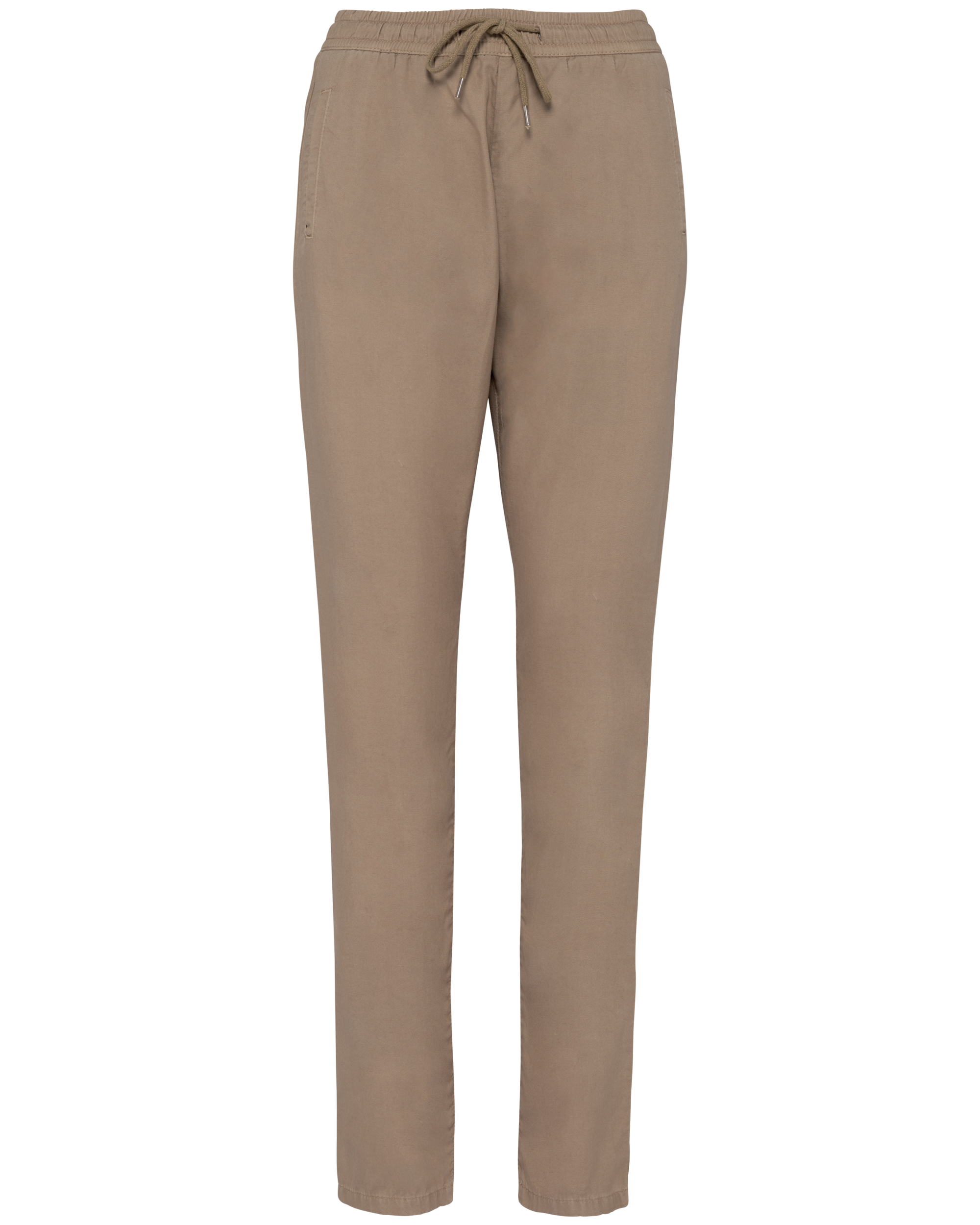 Pantalón ecorresponsable efecto lavado de Lyocell mujer