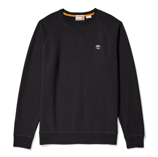 black Sudadera con cuello redondo Exeter River