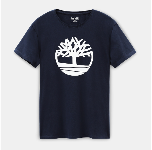 dark sapphire Camiseta Brand Tree orgánica