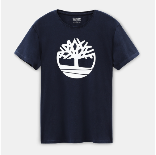 dark sapphire Camiseta Brand Tree orgánica
