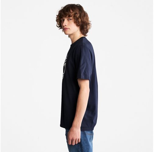 dark sapphire Camiseta Brand Tree orgánica