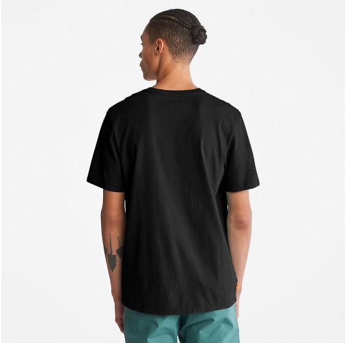 black Camiseta orgánica Brand Line