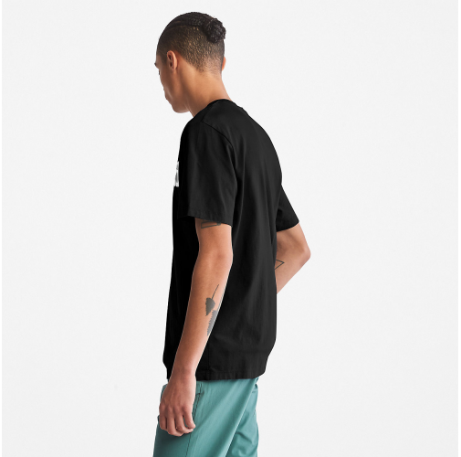 black Camiseta orgánica Brand Line