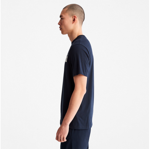 dark sapphire Camiseta orgánica Brand Line