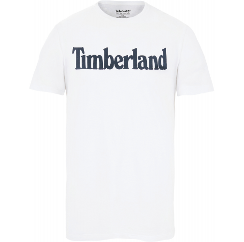 white Camiseta orgánica Brand Line