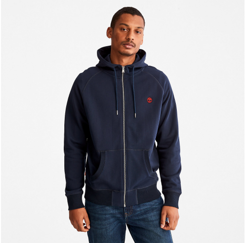 dark sapphire Sudadera con capucha y cremallera Exeter River