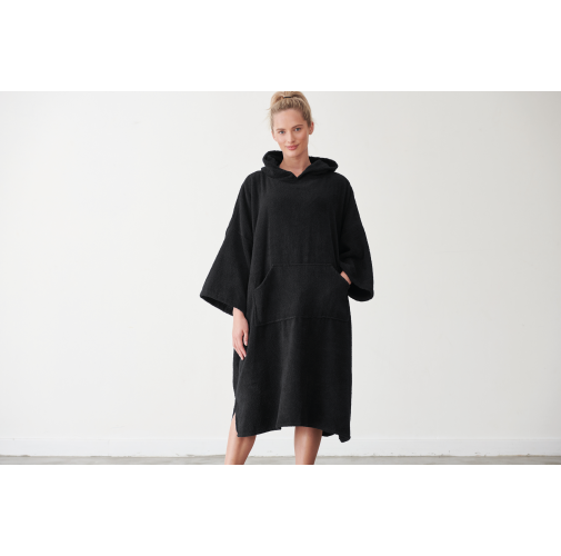 Poncho de rizo