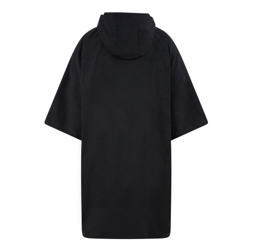 black Poncho de rizo