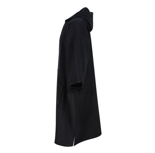 black Poncho de rizo