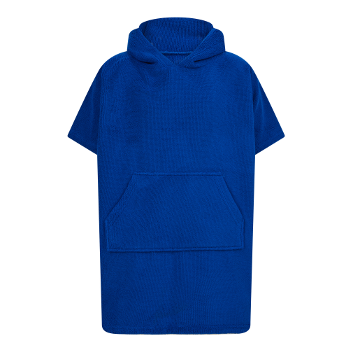 royal Poncho de rizo niños