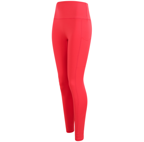 hot coral Leggings mujer