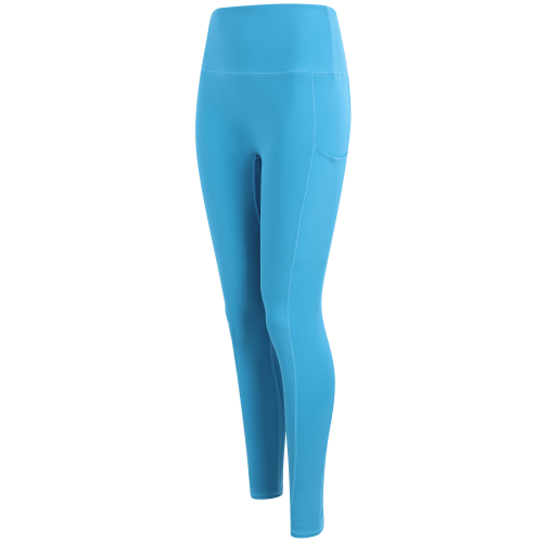 turquoise blue Leggings mujer