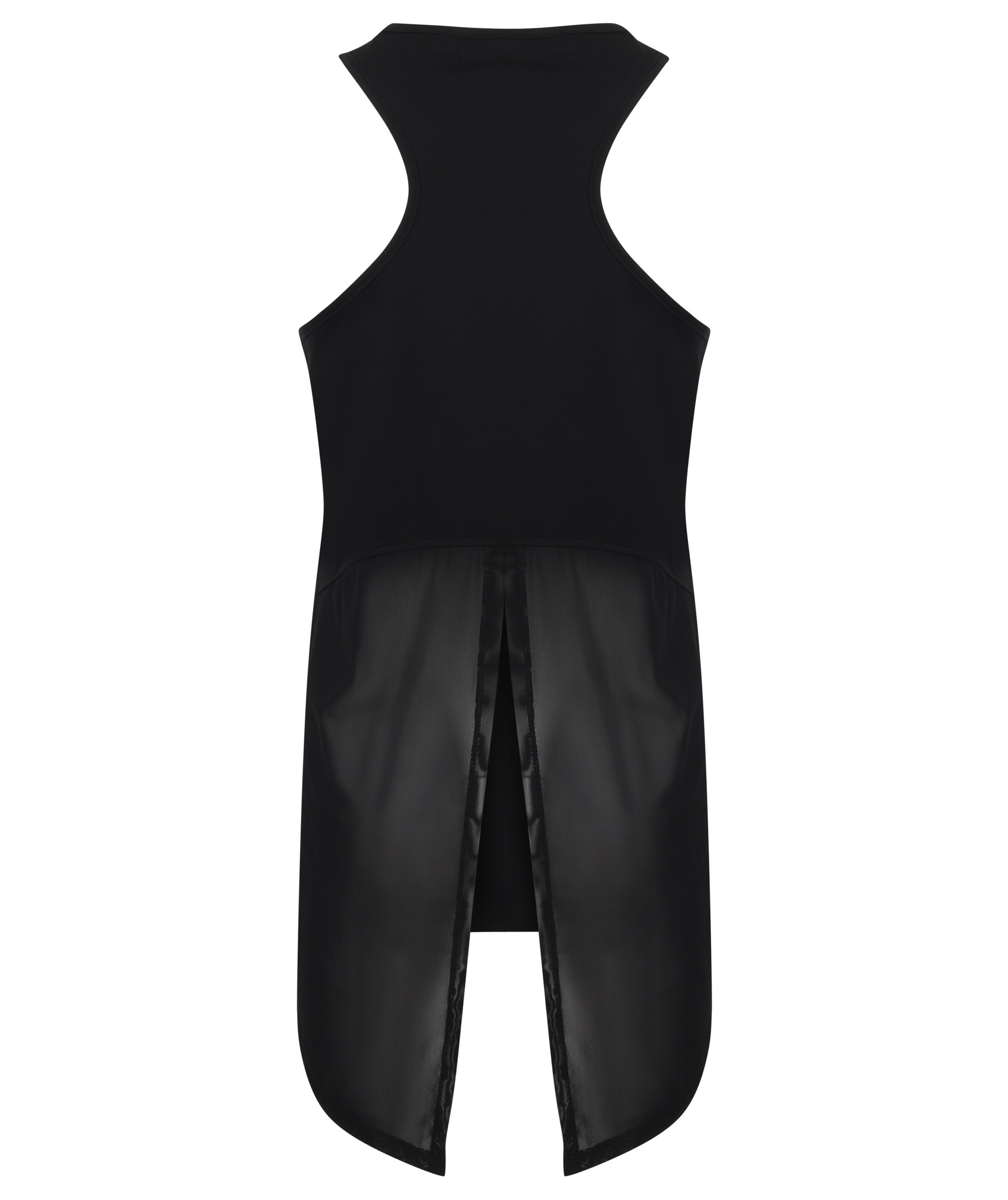 Camiseta espalda abierta sin mangas