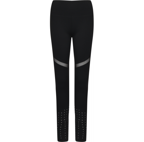 black Leggings con paneles