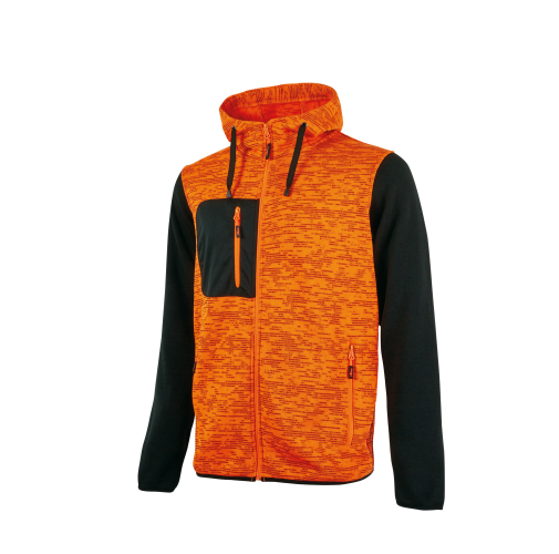 orange fluo Sudadera capucha Rainbow