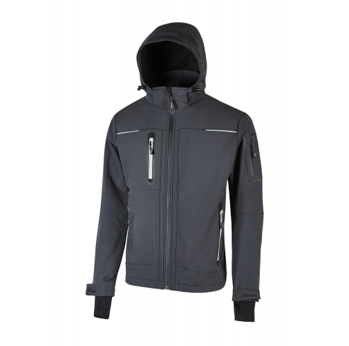 asphalt grey Chaqueta softshell Space