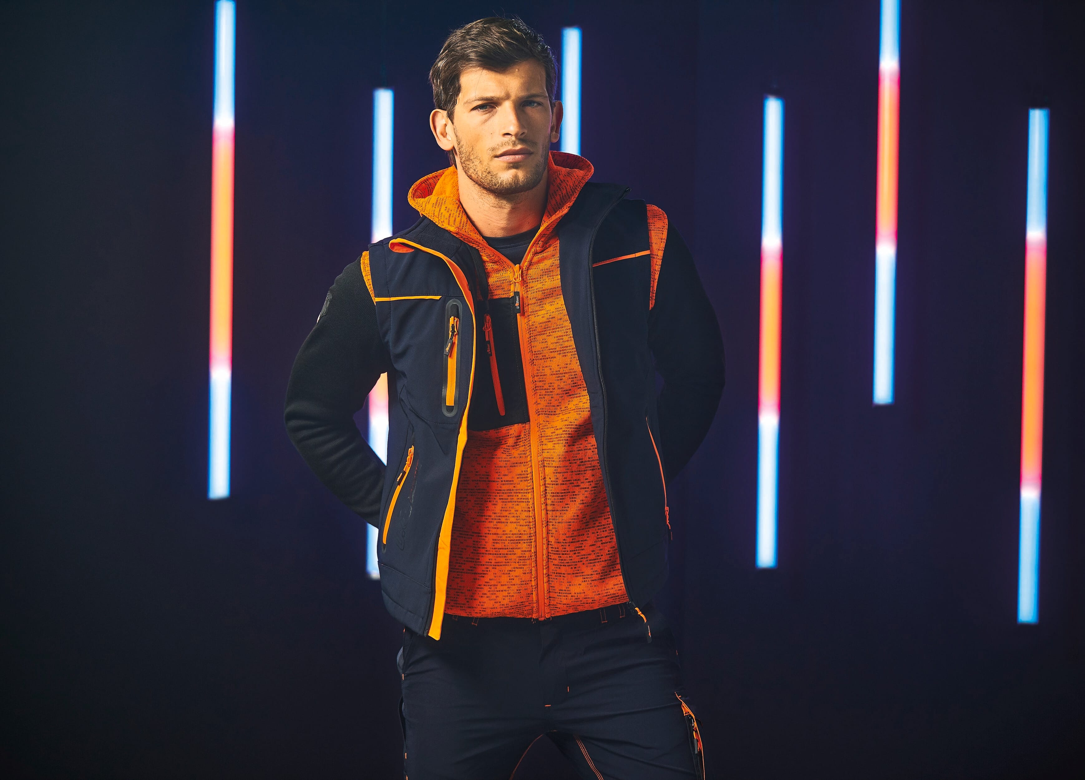 Chaleco softshell Universe