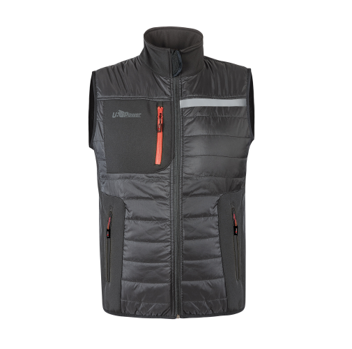asphalt grey Chaleco Wall hombre<br/>