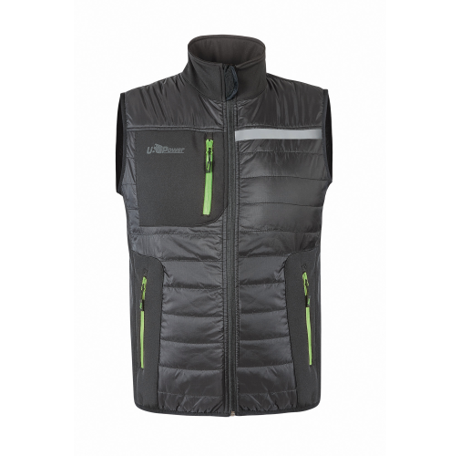 asphalt grey green Chaleco Wall hombre<br/>