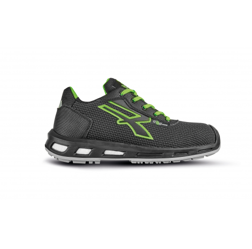 black / green Calzado de seguridad Malibu