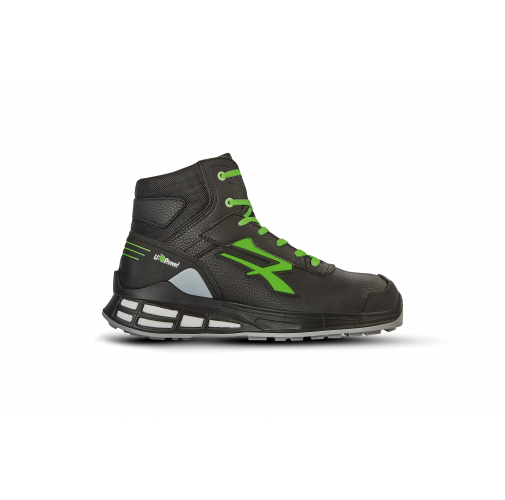 black / green Calzado de seguridad Kent