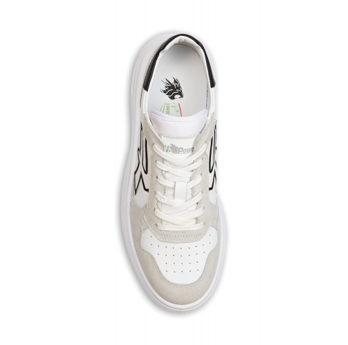 white / suede Calzado Helix