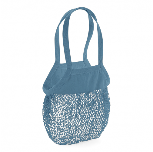 airforce blue Bolsa de compras - Algodón orgánico