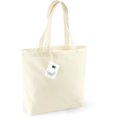 natural Bolsa de compra de algodón orgánico