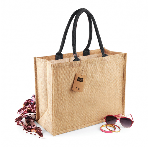 Bolsa de compra clásica de yute