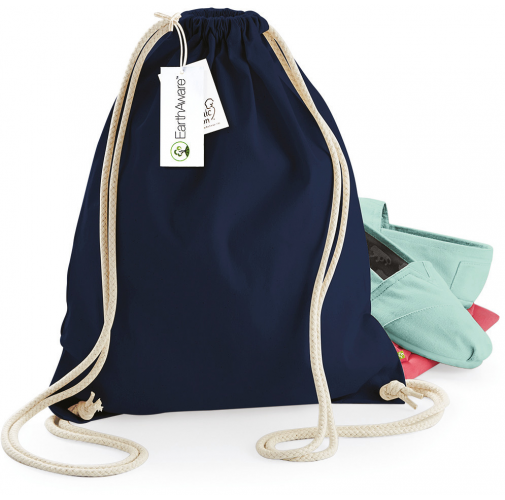 Bolsa de gimnasio EARTHAWARE® - algodón orgánico
