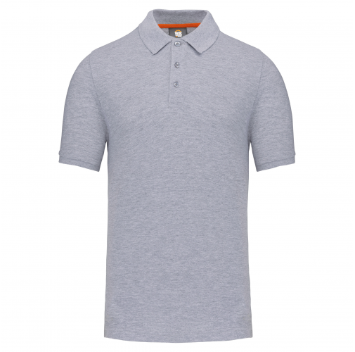 oxford grey Polo Ecorresponsable