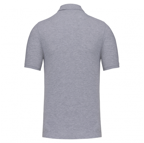 oxford grey Polo Ecorresponsable