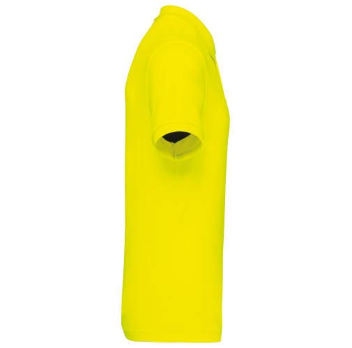 fluorescent yellow Polo ecorresponsable algodón/poliéster unisex