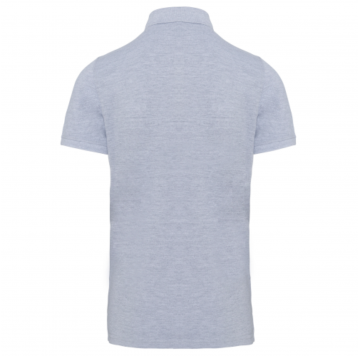oxford grey Polo con botones a presión y manga corta
