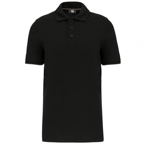 black / silver Polo Day To Day contrastado hombre