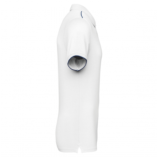 white / navy Polo Day To Day contrastado hombre