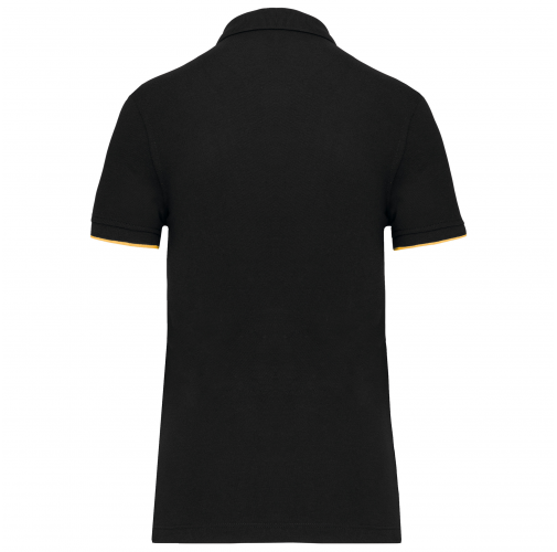 black / yellow Polo Day To Day contrastado mujer