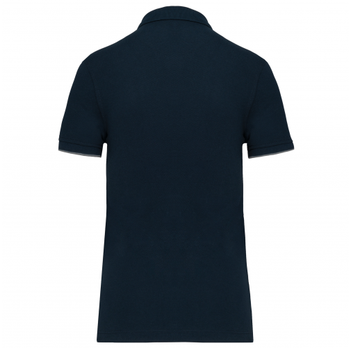 navy / silver Polo Day To Day contrastado mujer