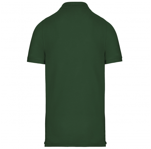 forest green Polo Antibacteriano Hombre