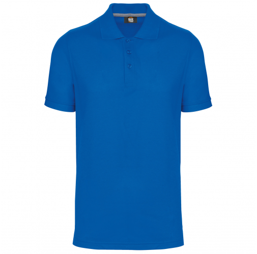 light royal blue Polo Antibacteriano Hombre
