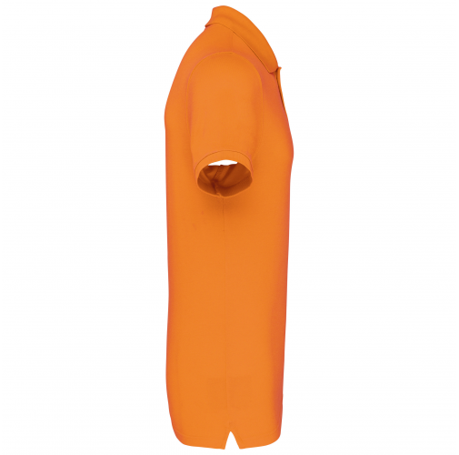 orange Polo Antibacteriano Hombre