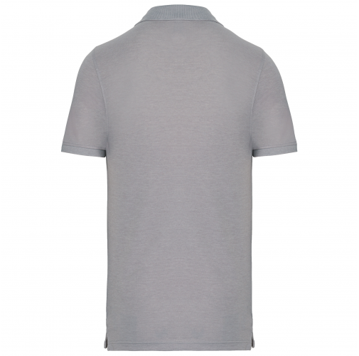 oxford grey Polo Antibacteriano Hombre
