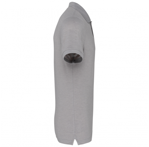 oxford grey Polo Antibacteriano Hombre