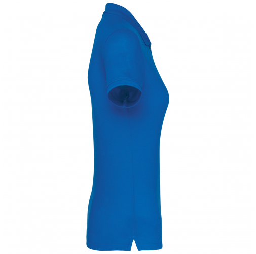 light royal blue Polo Antibacteriano Mujer
