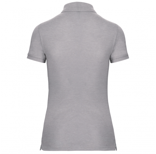 oxford grey Polo Antibacteriano Mujer