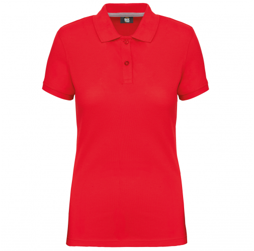 red Polo Antibacteriano Mujer