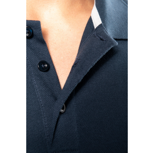 Polo Antibacteriano manga larga hombre