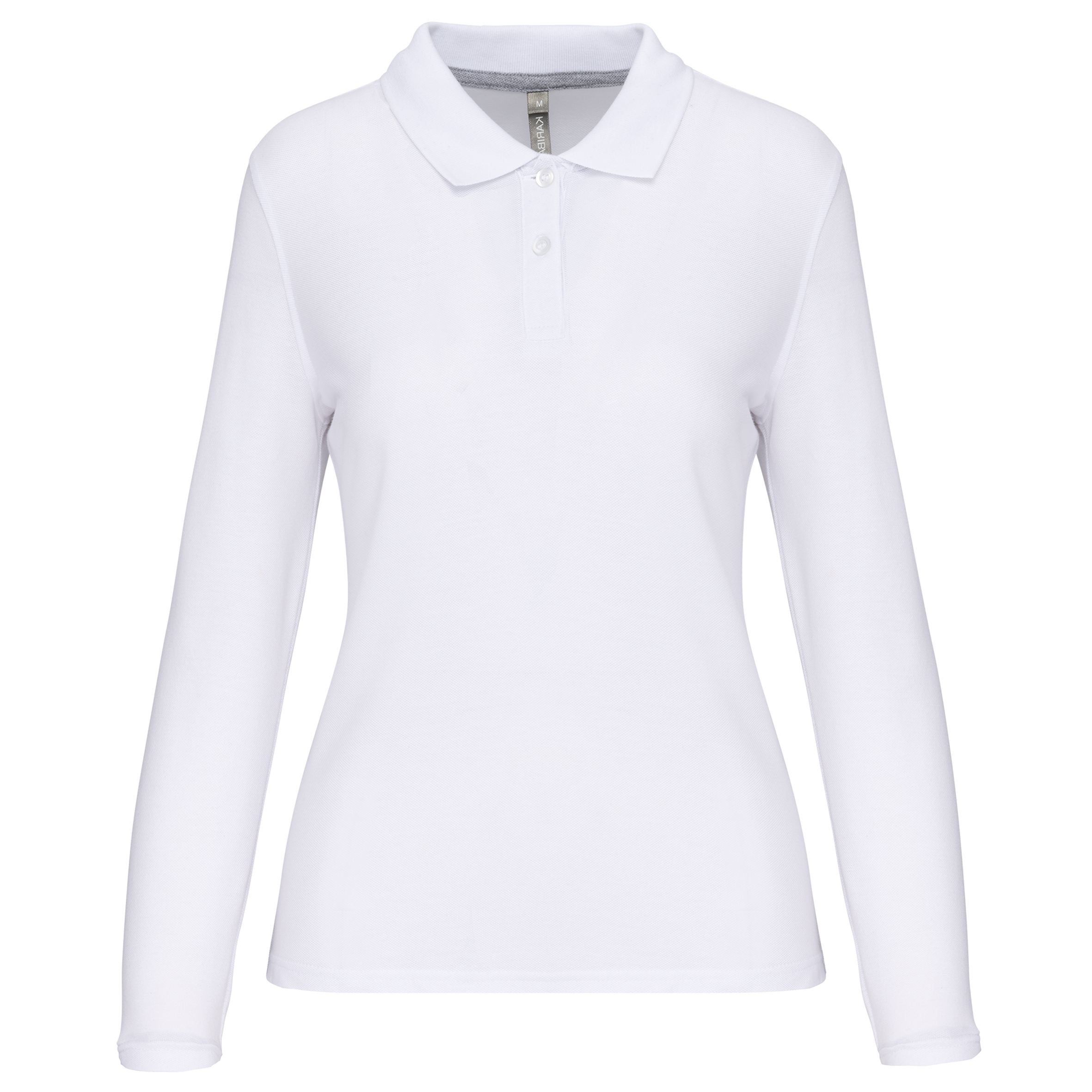 Polo Antibacteriano manga larga mujer